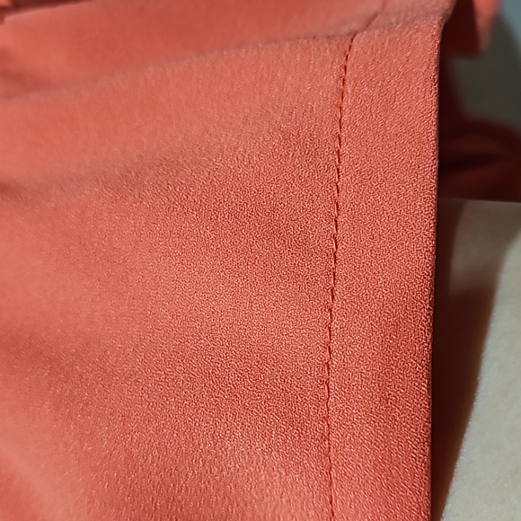 Vintage, Chelsea & Theodore, Jacket, Coral, Sz Sm, 3/4 Sleeve, Pockets, Tie - Picture 13 of 16